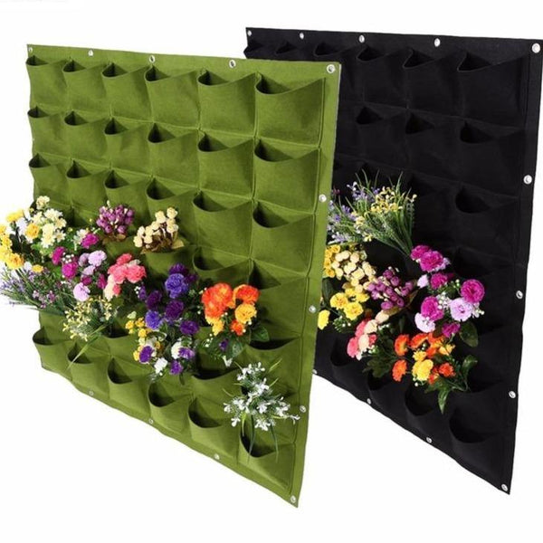 36 Pocket Vertical Garden - Little Home Hacks