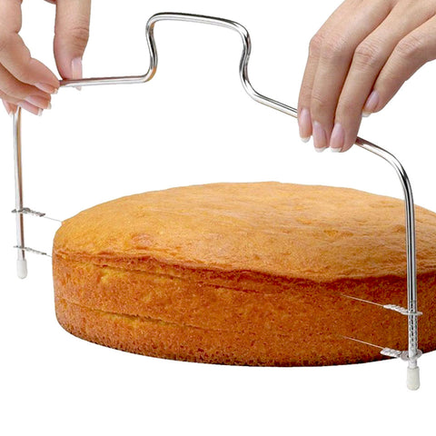 Double Wire Cake Slicer - Little Home Hacks