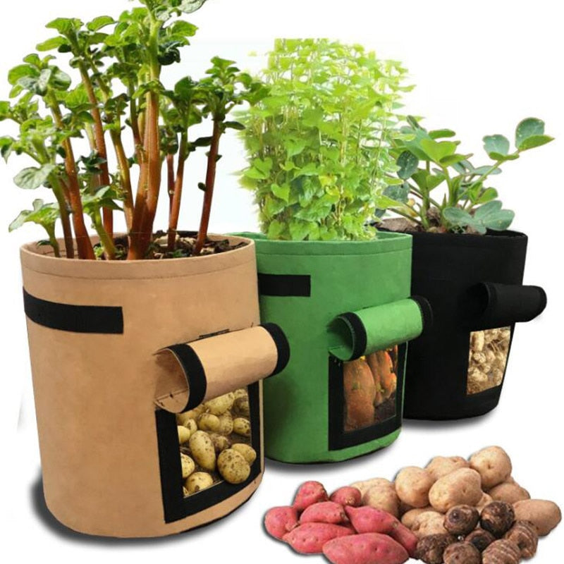 Home Garden Grow Bags - Little Home Hacks