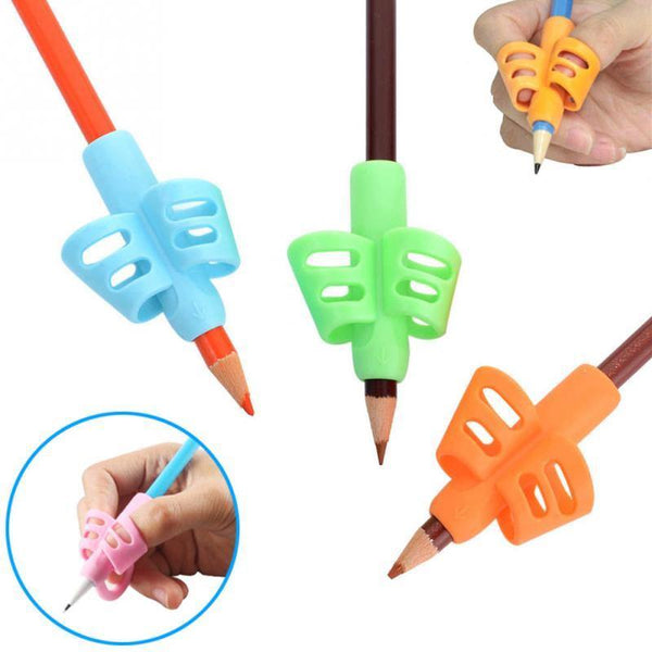 3 pce Learning Pen Grip - Little Home Hacks