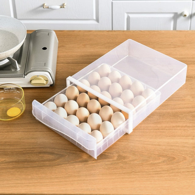 Egg Storage Box Drawer - Little Home Hacks