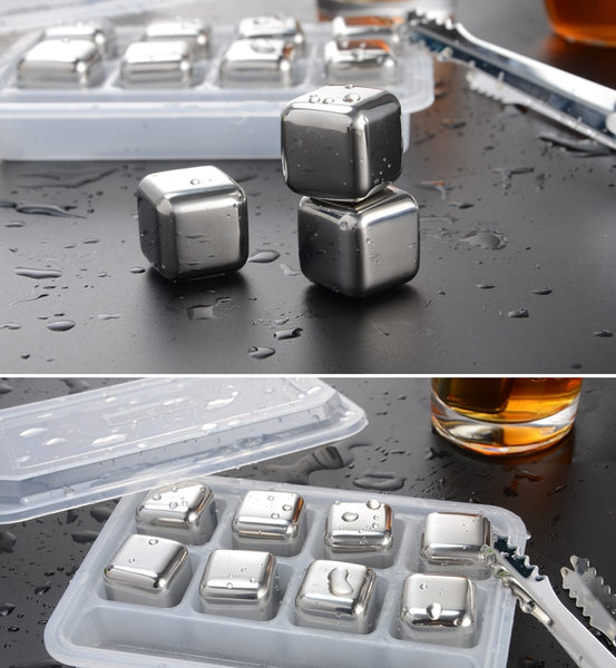 Stainless Steel Ice Cubes