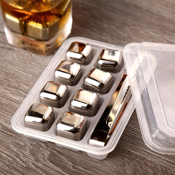 Stainless Steel Ice Cubes