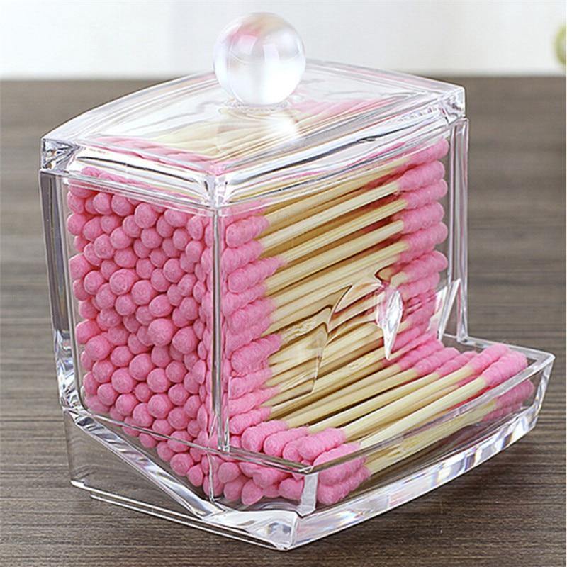 Cotton Bud Box - Little Home Hacks