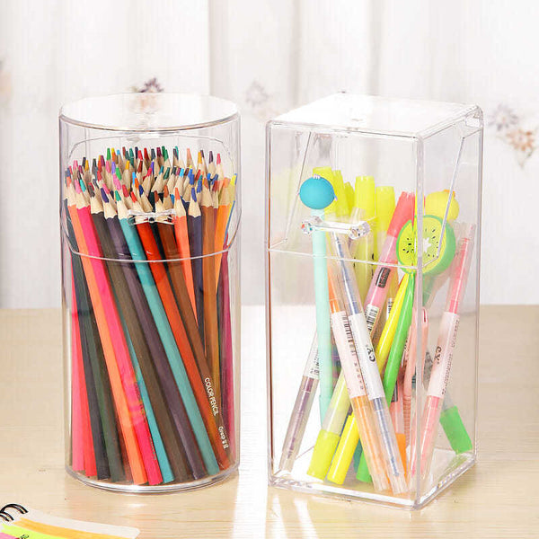 Transparent Stationary Holder - Little Home Hacks