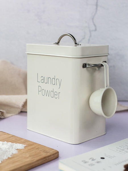 Laundry Powder Storage Box - Little Home Hacks