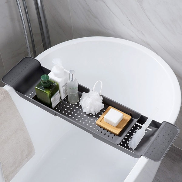 Extendable Bathtub Tray