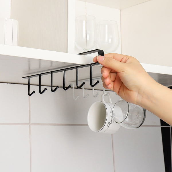 6 Hook Multipurpose Cabinet Hanger